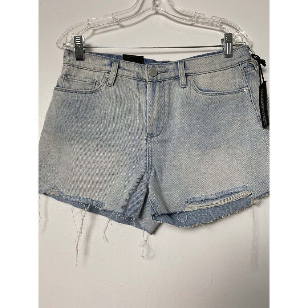 BLANK NYC The Essex Shorts Size 29 Blue Distressed Destroyed Classic Cut Off